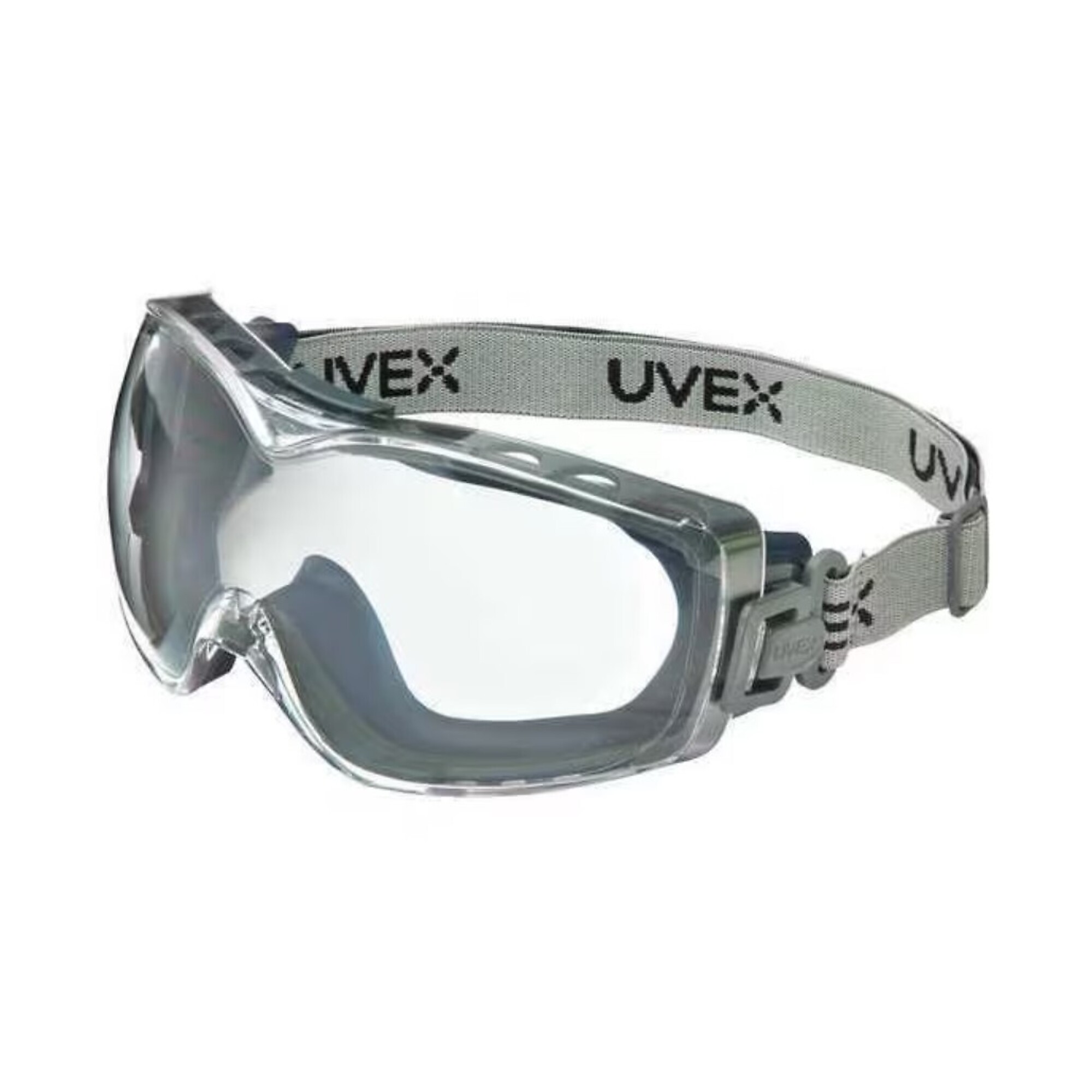 Honeywell UVEX, Stealth OTG (Over-the-Glass) Saftey Goggle, Frame Color Gray, Lens Color Clear, ANSI Z87 Compliant, Model# SPAS3970HSF